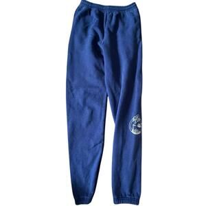 blue sweatpants